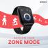 HiFuture Zone2 Bluetooth Calling Smart Watch, 1.96-inch AMOLED IPS Display, IP68 Waterproof, Health Monitoring & 100+ Sports Modes, up to 7 Days Battery Life - Black